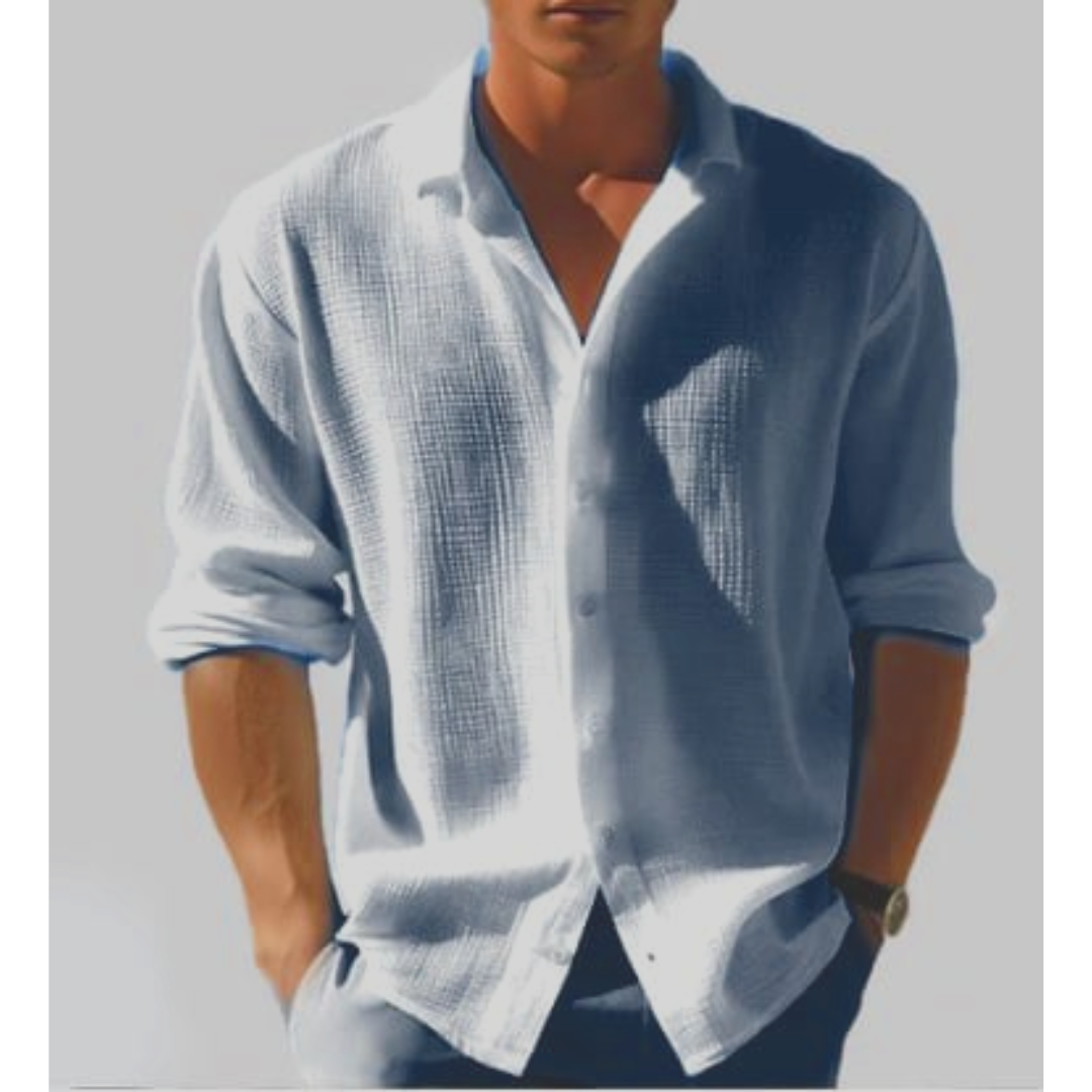 Lässiges Button Down Hemd Für Herren | Sommer