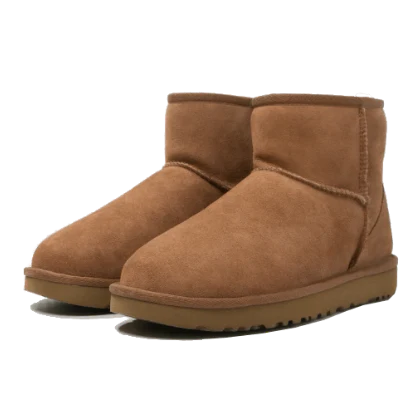 UGG Damen Classic Mini II Boot Chestnut (Braun)