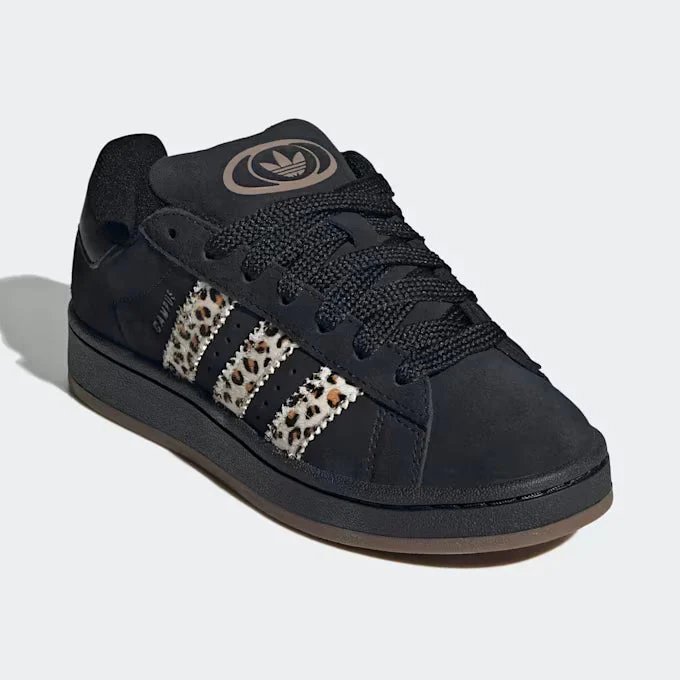 adidas Campus 00s Kinder Schwarz/Leopard