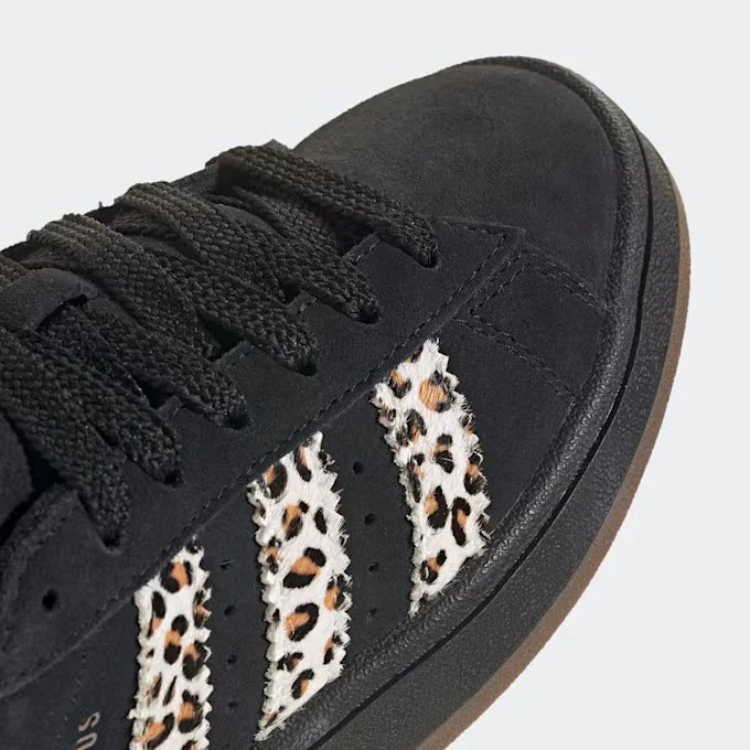 adidas Campus 00s Kinder Schwarz/Leopard