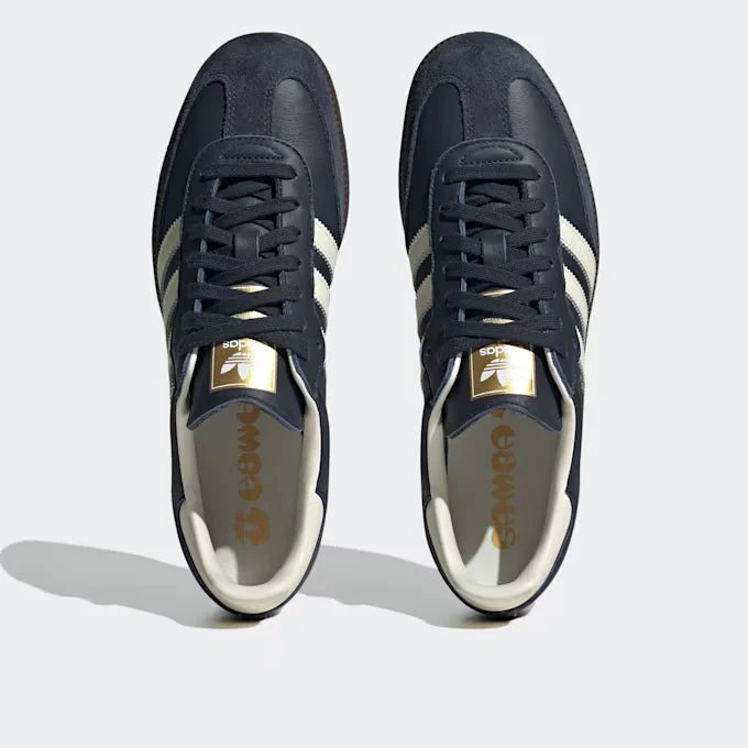 adidas Samba OG Herren Blau / Cremeweiß