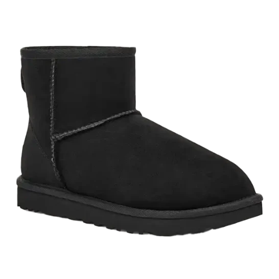 UGG Classic Mini II Boot Damen Black/Schwarz